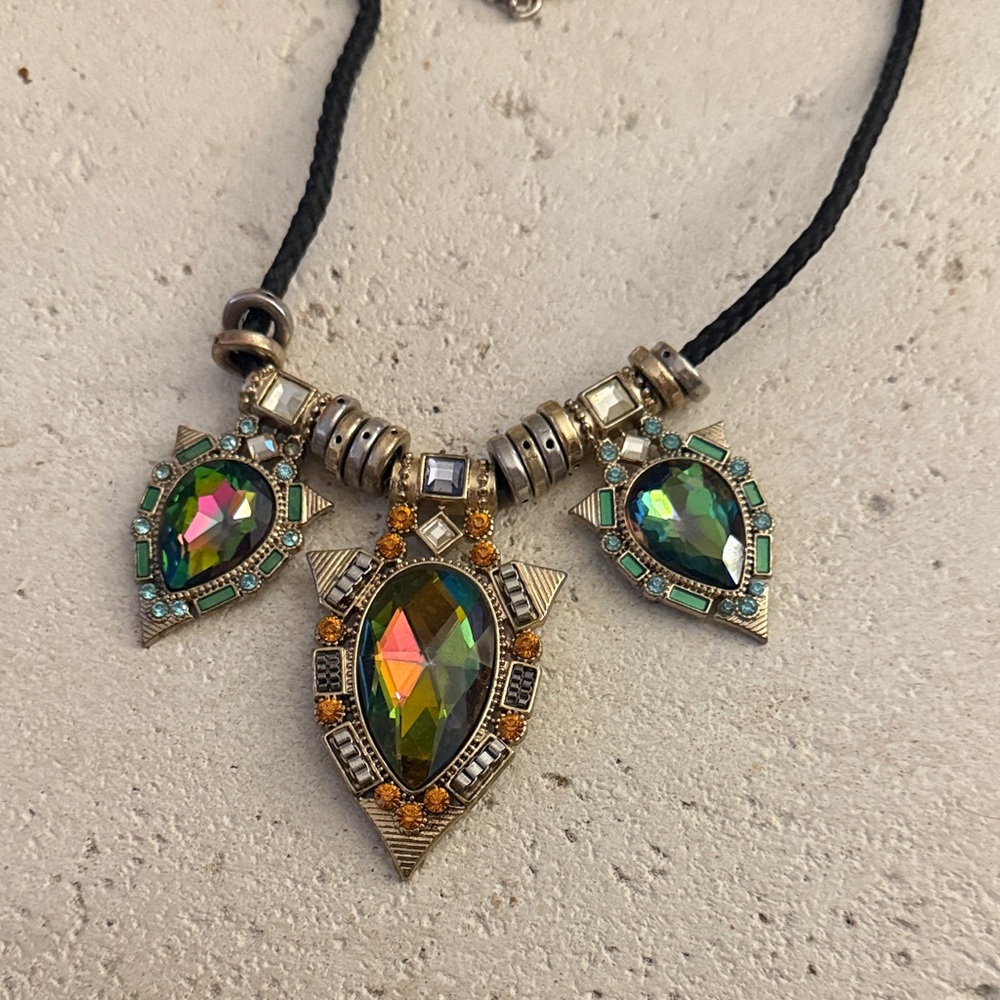 Elegant Multicolor Gemstone Necklace